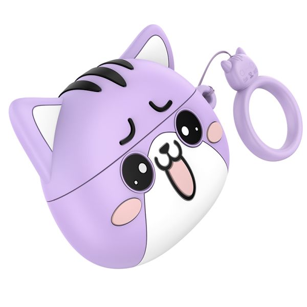 Бездротові навушники TWS HOCO EW48 Purple Cat (6942007610018)