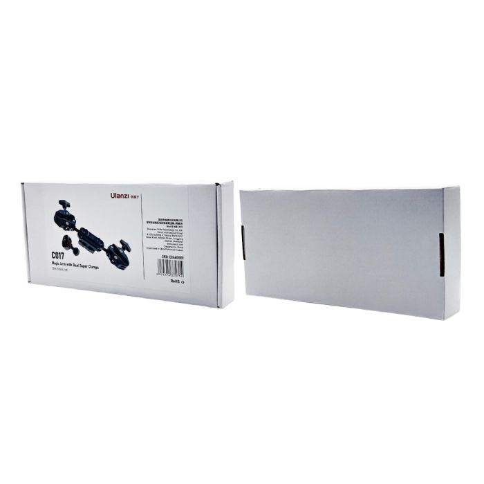 Шарнірне кріплення Ulanzi CO17 Super Clamp With Dual Ballhead Magic Arm (UV-C046GBB1 CO17) (C046GBB1)