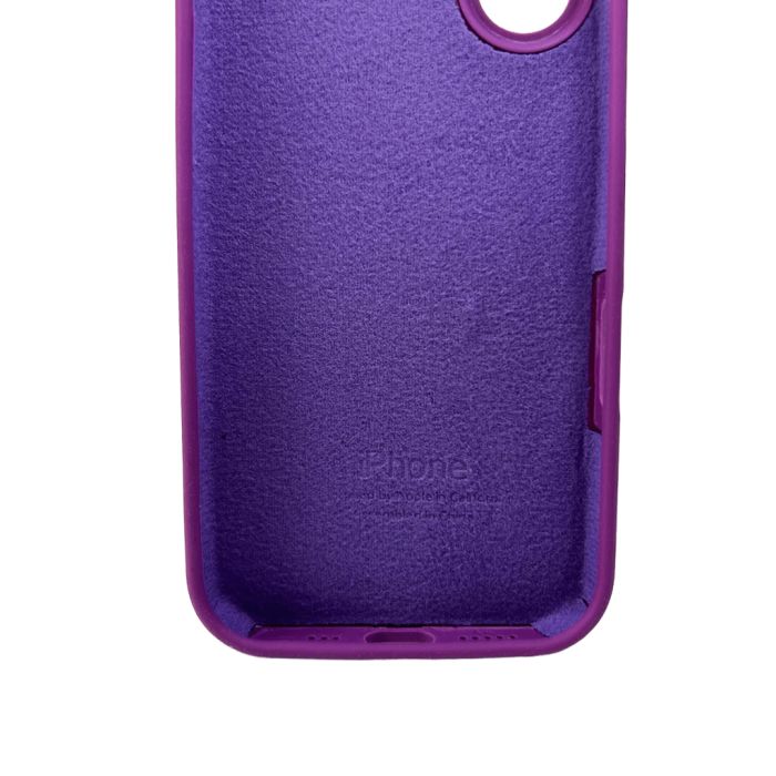 Чохол для смартфона Silicone Full Case AA Camera Protect for Apple iPhone 16 19,Purple (FullAAi16-19)