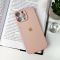 Чохол для смартфона Silicone Full Case AA Camera Protect for Apple iPhone 16 Pro 15,Pink Sand (FullAAi16P-15)