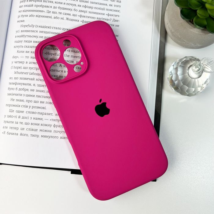 Чохол для смартфона Silicone Full Case AA Camera Protect for Apple iPhone 16 Pro 32,Dragon Fruit (FullAAi16P-32)