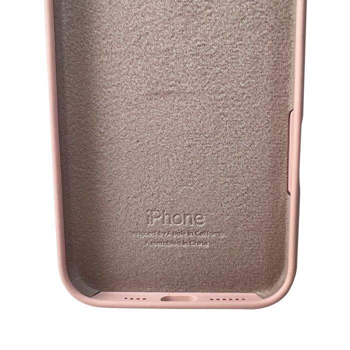 Чохол для смартфона Silicone Full Case AA Camera Protect for Apple iPhone 16 Pro Max 15,Pink Sand (FullAAi16PM-15)