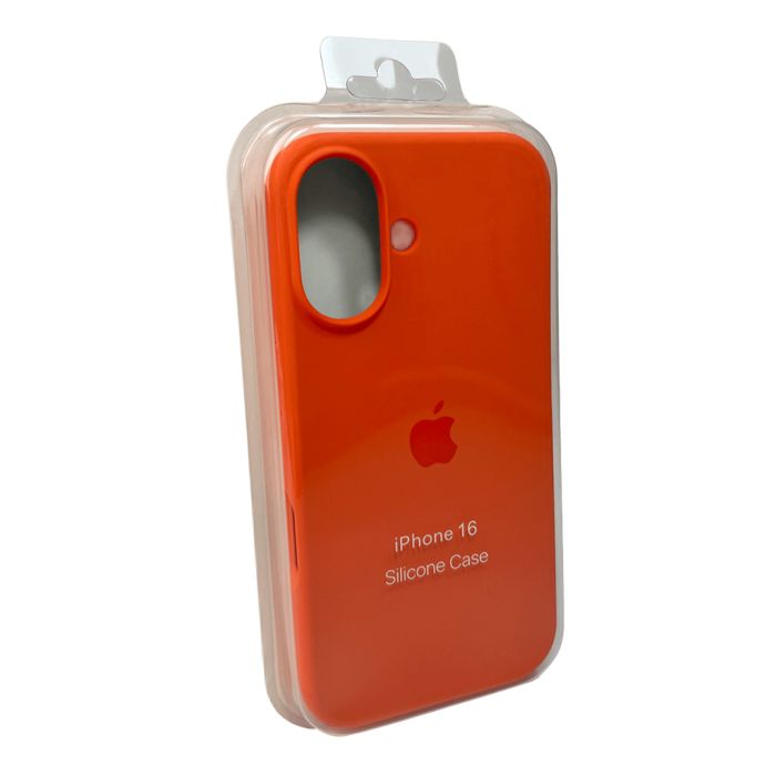 Чохол для смартфона Silicone Full Case AA Open Cam for Apple iPhone 16 52,Orange (FullOpeAAi16-52)
