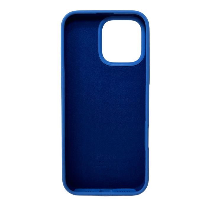 Чохол для смартфона Silicone Full Case AA Open Cam for Apple iPhone 16 Pro Max 3,Royal Blue (FullOpeAAi16PM-3)