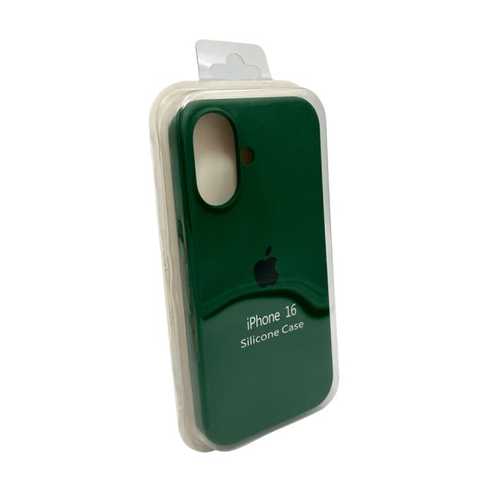 Чохол для смартфона Silicone Full Case AA Open Cam for Apple iPhone 16 31,Dark Green (FullOpenAAi16-31)