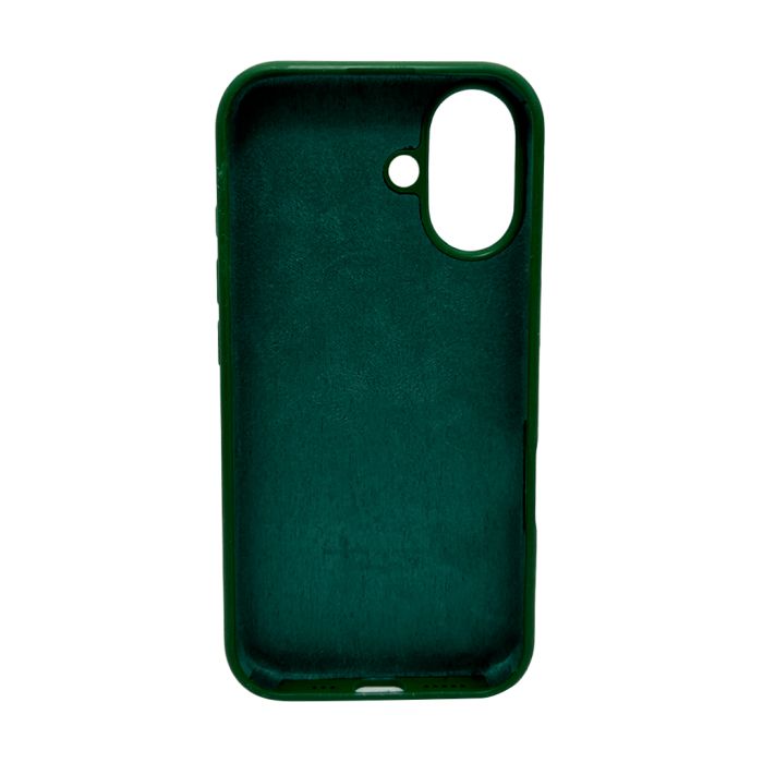 Чохол для смартфона Silicone Full Case AA Open Cam for Apple iPhone 16 31,Dark Green (FullOpenAAi16-31)
