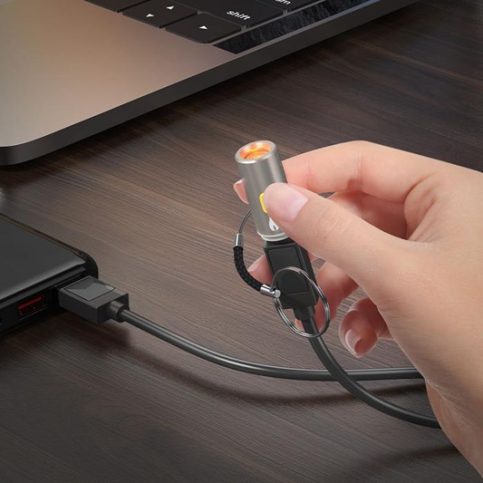 Перехідник HOCO UA38 Type-C to cigarette lighter adapter Gray (6942007647694)