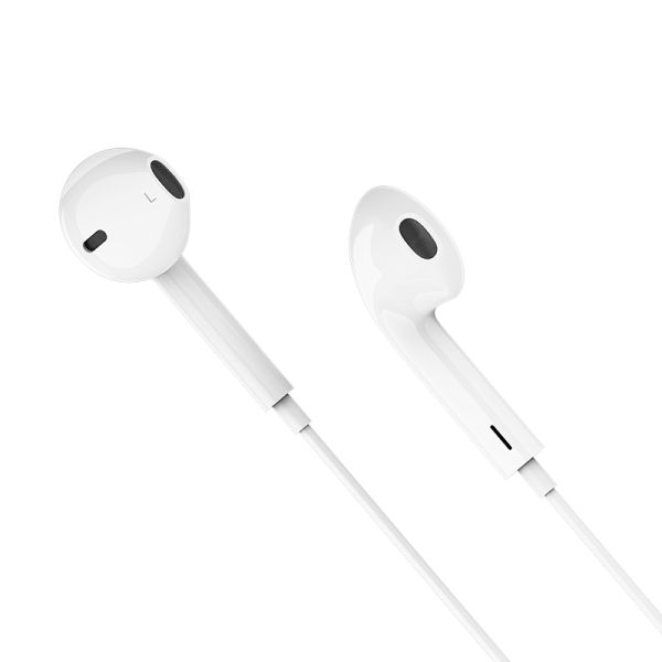 Навушники дротові HOCO M101 Crysta (3.5mm) White (6931474782342)