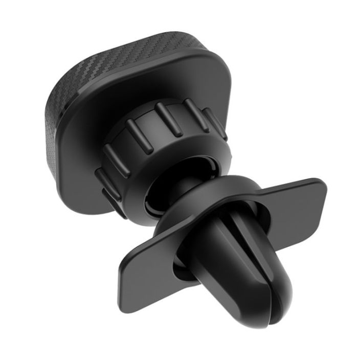 Автотримач для телефона HOCO CA52 Intelligent air outlet in-car holder Black+Gray (6931474707529)