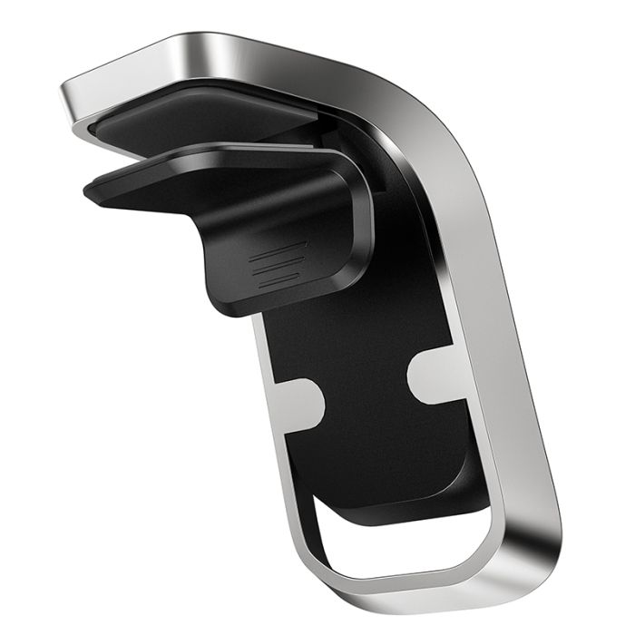 Автотримач для телефона HOCO CA74 Universe air outlet magnetic car holder Black+Silver (6931474733924)