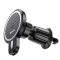 Автотримач для телефона з БЗП HOCO CA85 Ultra-fast magnetic wireless charging car holder Black (6931474745484)