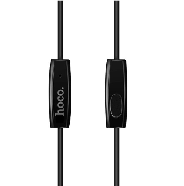 Навушники дротові HOCO M19 (3.5mm) Black (6957531054641)
