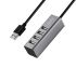 USB-хаб HOCO HB1 4USB Line machine Tarnish (6957531038139)