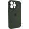 Чохол для смартфона Silicone Full Case AA Camera Protect for Apple iPhone 13 Pro 40,Atrovirens (FullAAi13P-40)
