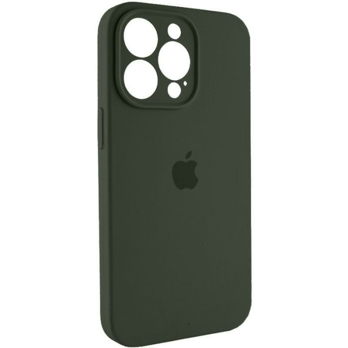Чохол для смартфона Silicone Full Case AA Camera Protect for Apple iPhone 13 Pro 40,Atrovirens (FullAAi13P-40)