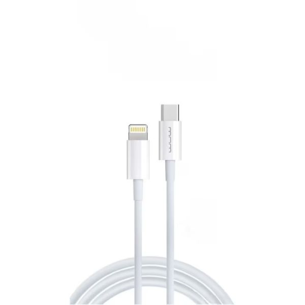Кабель WUW-X181 Type-C to Lightning PD 20W white (6972573332731)