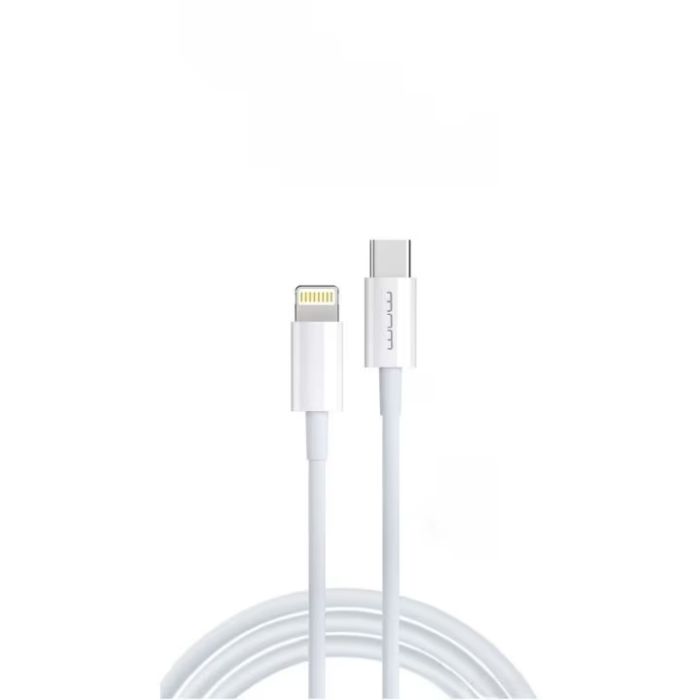Кабель WUW-X181 Type-C to Lightning PD 20W white (6972573332731)
