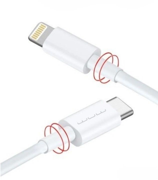 Кабель WUW-X181 Type-C to Lightning PD 20W white (6972573332731)