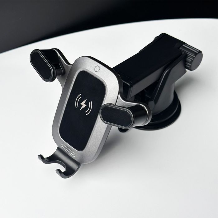 Автотримач для телефона з БЗП WUW-Z30 Black (6972573336265)