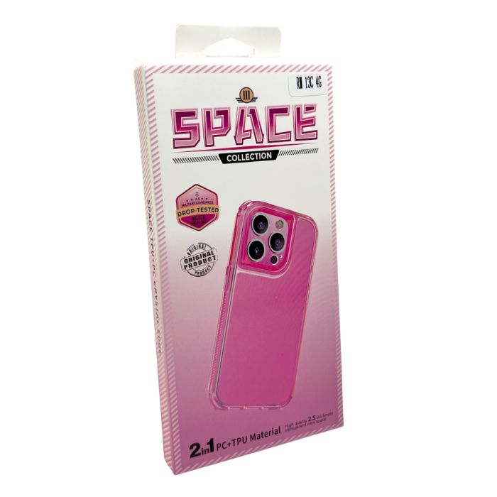 Чохол для смартфона Space III for Xiaomi Redmi Xiaomi Redmi 13C 4G/Poco C65 Rose Red (Space3iXIR13cRoseRed)