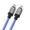 Кабель Baseus CoolPlay Series Fast Charging Cable Type-C to Type-C 100W 1m  Blue (CAKW000203)