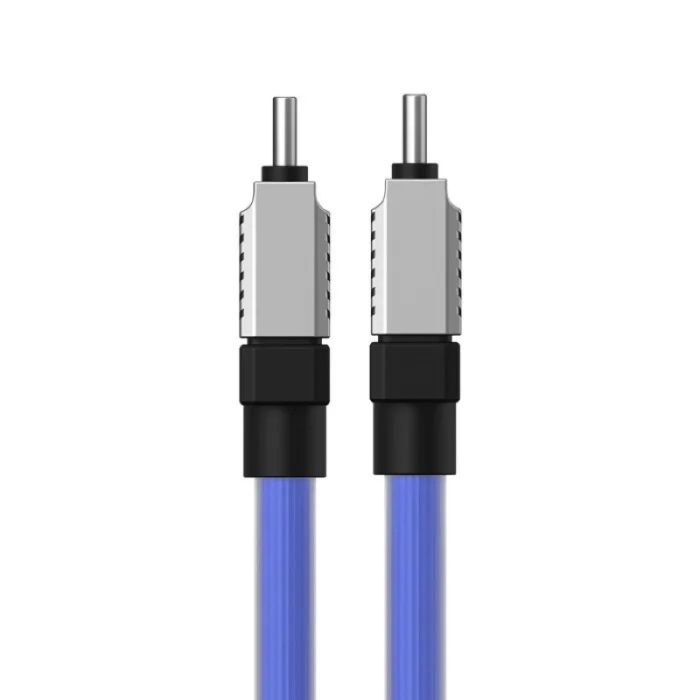 Кабель Baseus CoolPlay Series Fast Charging Cable Type-C to Type-C 100W 1m  Blue (CAKW000203)