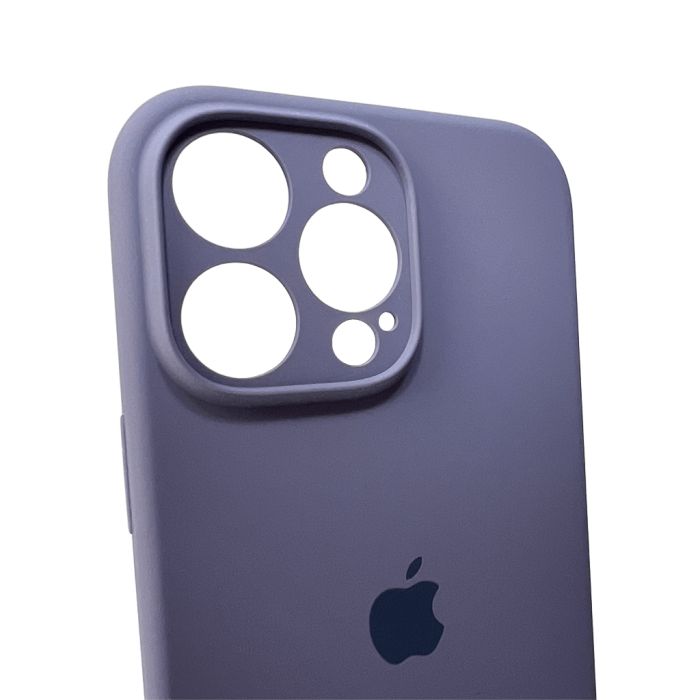 Чохол для смартфона Silicone Full Case AA Camera Protect for Apple iPhone 16 Pro 28,Lavender Grey (FullAAi16P-28)