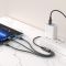 Кабель HOCO X76 3-in-1 Super charging cable (iP+Type-C+Micro) Black (6931474767400)