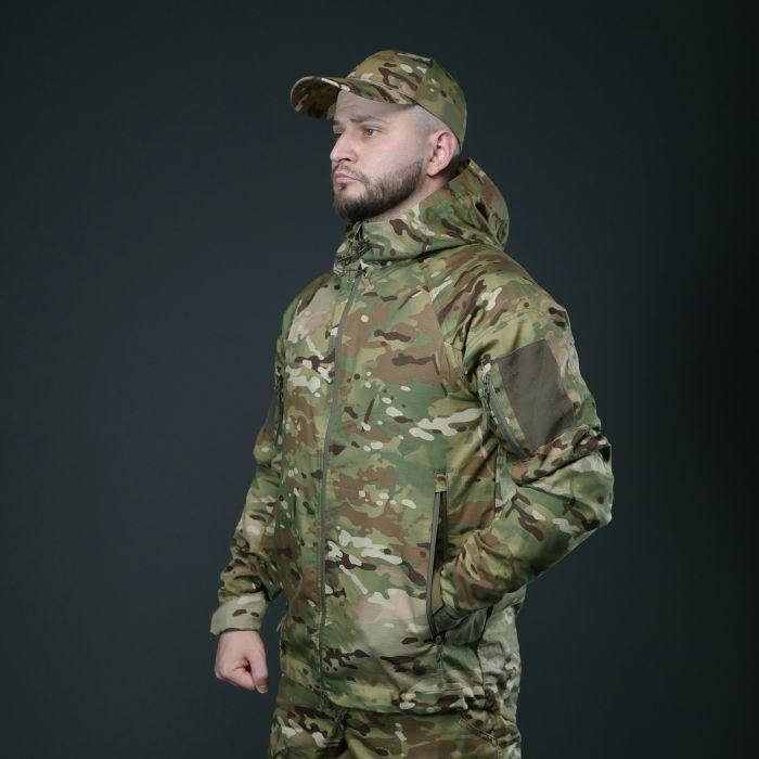 Тактическая куртка Twill GEN I | Multicam | Летняя военная куртка без подкладки