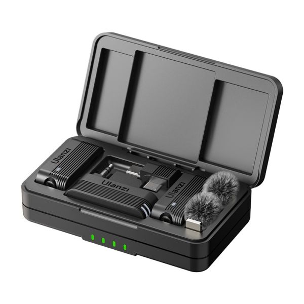 Бездротова мікрофонна система Ulanzi A100 dual-mic (3.5mm/Type-C)  (UV-A014A) (A014A)