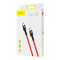 Кабель Baseus Cafule USB Cable Type-C-Type-C 3A 1m Red (CATKLF-G09)