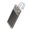 Зовнішній акумулятор HOCO J104 Discovery edition 22.5W fully compatible power bank with cable(10000mAh) Gray (6931474788955)