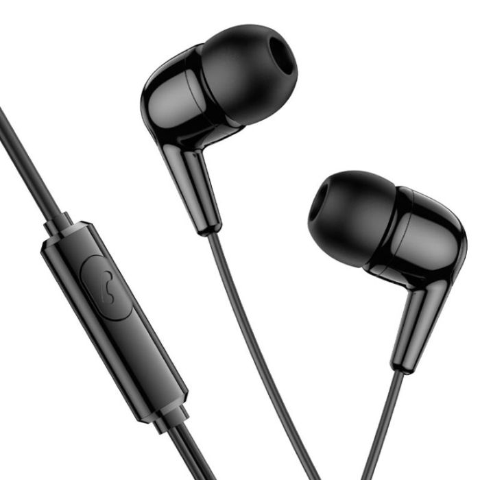 Навушники дротові HOCO M97 (3.5mm) Black (6931474771780)