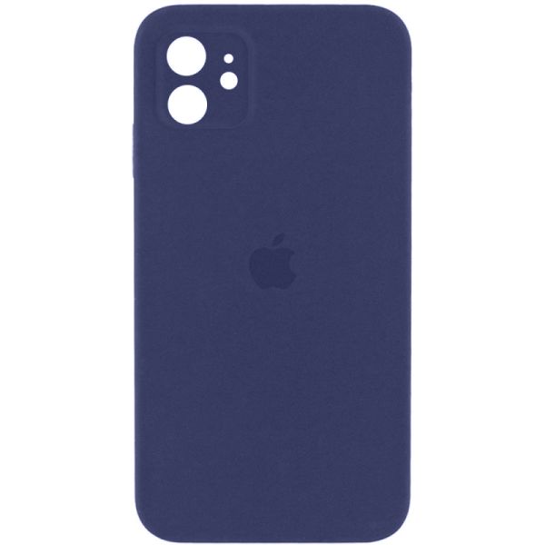 Чохол для смартфона Silicone Full Case AA Camera Protect for Apple iPhone 11 7,Dark Blue (FullAAi11-7)