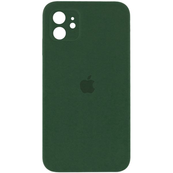 Чохол для смартфона Silicone Full Case AA Camera Protect for Apple iPhone 11 40,Atrovirens (FullAAi11-40)