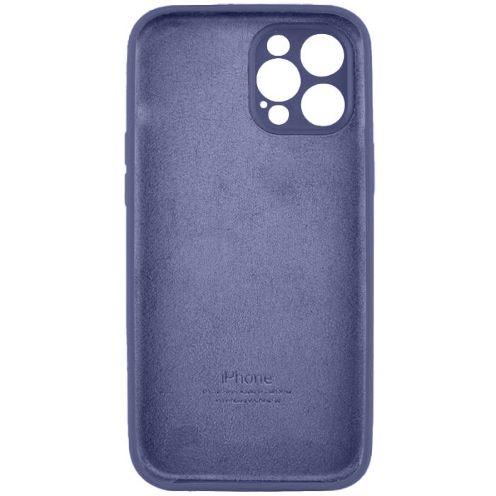 Чохол для смартфона Silicone Full Case AA Camera Protect for Apple iPhone 12 Pro 7,Dark Blue (FullAAi12P-7)