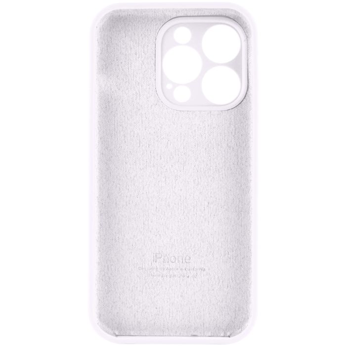 Чохол для смартфона Silicone Full Case AA Camera Protect for Apple iPhone 14 Pro Max 8,White (FullAAi14PM-8)