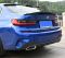 Cпойлер на BMW 3 серии G20 стиль PSM черный глянцевый ABS-пластик