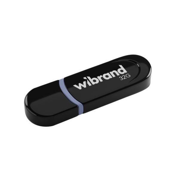 Флеш-накопичувач Wibrand USB 2.0 Panther 32Gb Black (WI2.0/PA32P2B)