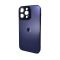 Чохол для смартфона AG Glass Sapphire Frame MagSafe Logo for Apple iPhone 15 Pro Max Deep Purple (AGSappiFRP15PMPurple)