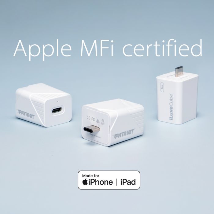 Auto Backup Patriot iLuxe Cube C 512GB USB 3.2 Gen 1, Type-C (PI512GCUW30C)