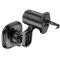 Автотримач для телефона з БЗП HOCO HW30 Crown magnetic wireless charging car holder (air outlet) Black Metal Gray (6942007646925)