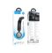 Автотримач для телефона з БЗП HOCO HW29 Totem ring magnetic wireless fast charging car holder (center console) Black Metal Gray (6942007642163)