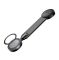 Автотримач для телефона з БЗП HOCO HW29 Totem ring magnetic wireless fast charging car holder (center console) Black Metal Gray (6942007642163)