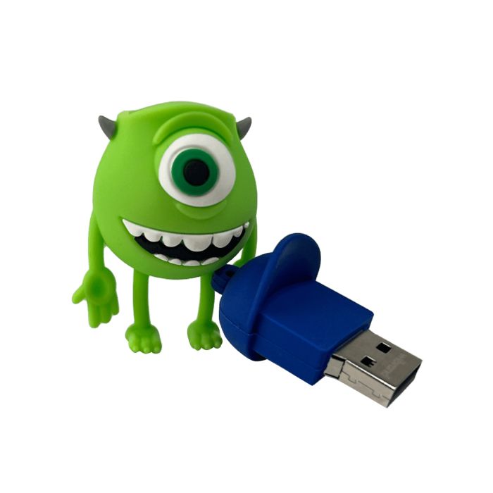 Флеш-накопичувач Wibrand USB 2.0 Mike Wazowski 16Gb Green (WI2.0/MW16G)