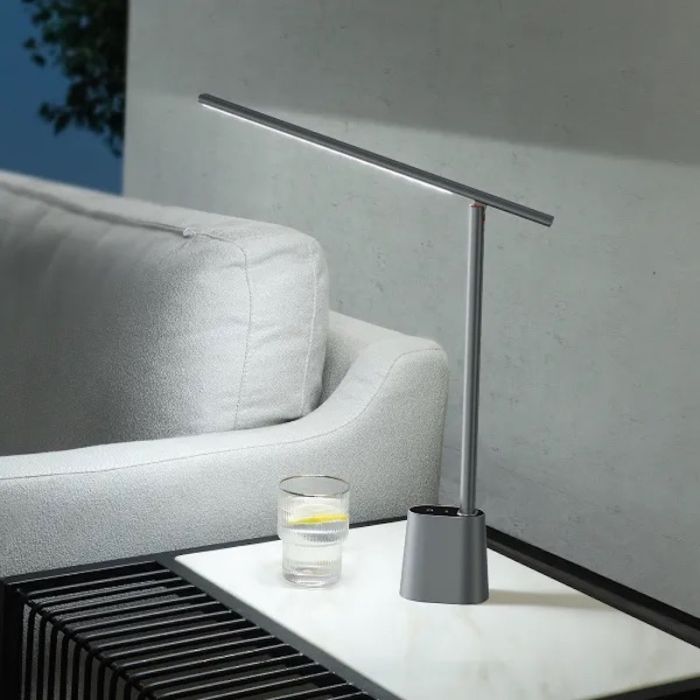 Світильник Baseus Smart Eye Series Charging Folding Reading Desk Lamp (Smart Light ) Gray (DGZG-0G)