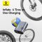 Автомобільний насос Baseus PrimeTrip Series Portable Bike Pump Cosmic Black (C11169000121-00)