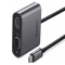 USB-хаб UGREEN USB-C to HDMI + VGA +USB 3.0 Adapter with PD (Space Gray) (UGR-50505)