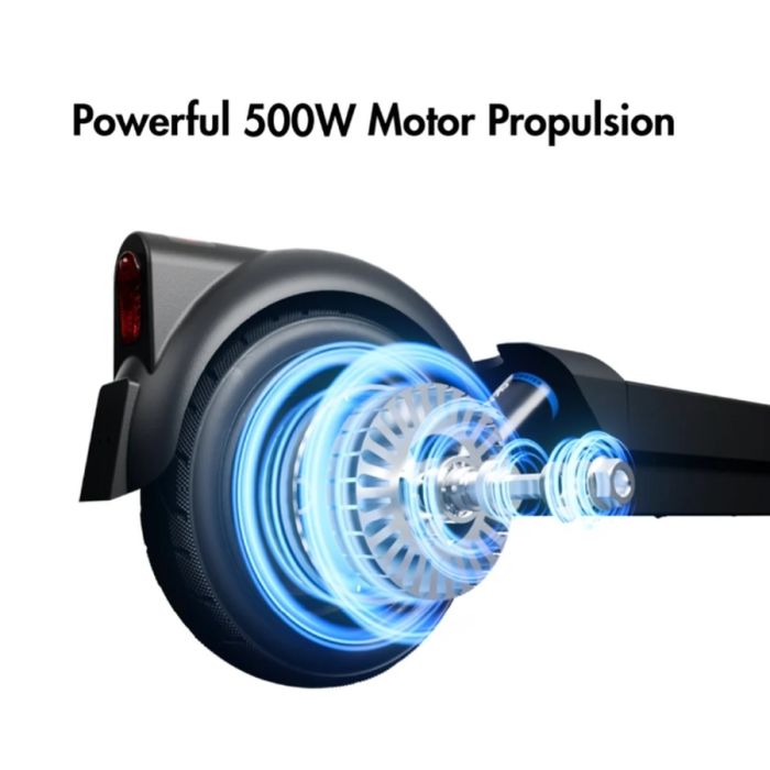 Електросамокат OKAI ES40-Black 10", 500(1000)W, 15.6Ah, 70km, 25km\h, 25%, NFC, App, 23kg (ES40-B)