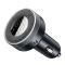 АЗП з FM-модулятором Baseus Enjoy Car Wireless MP3 Charger (Wireless 5.0+5V/3.4A) Black (CCLH-01)